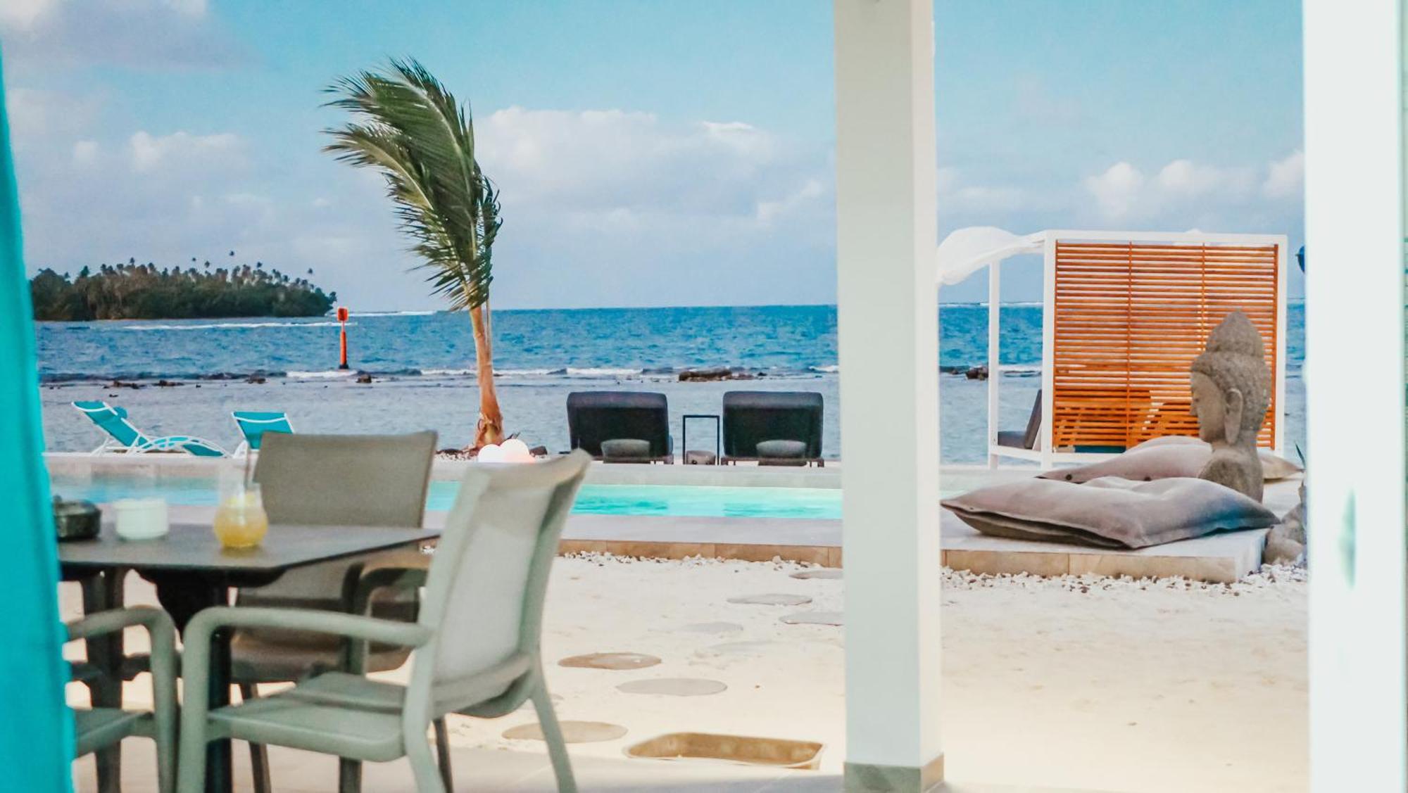 Pension Irivai, Appartement Uo Uo 3 Chambres Vue Mer อุตูโรอา ภายนอก รูปภาพ