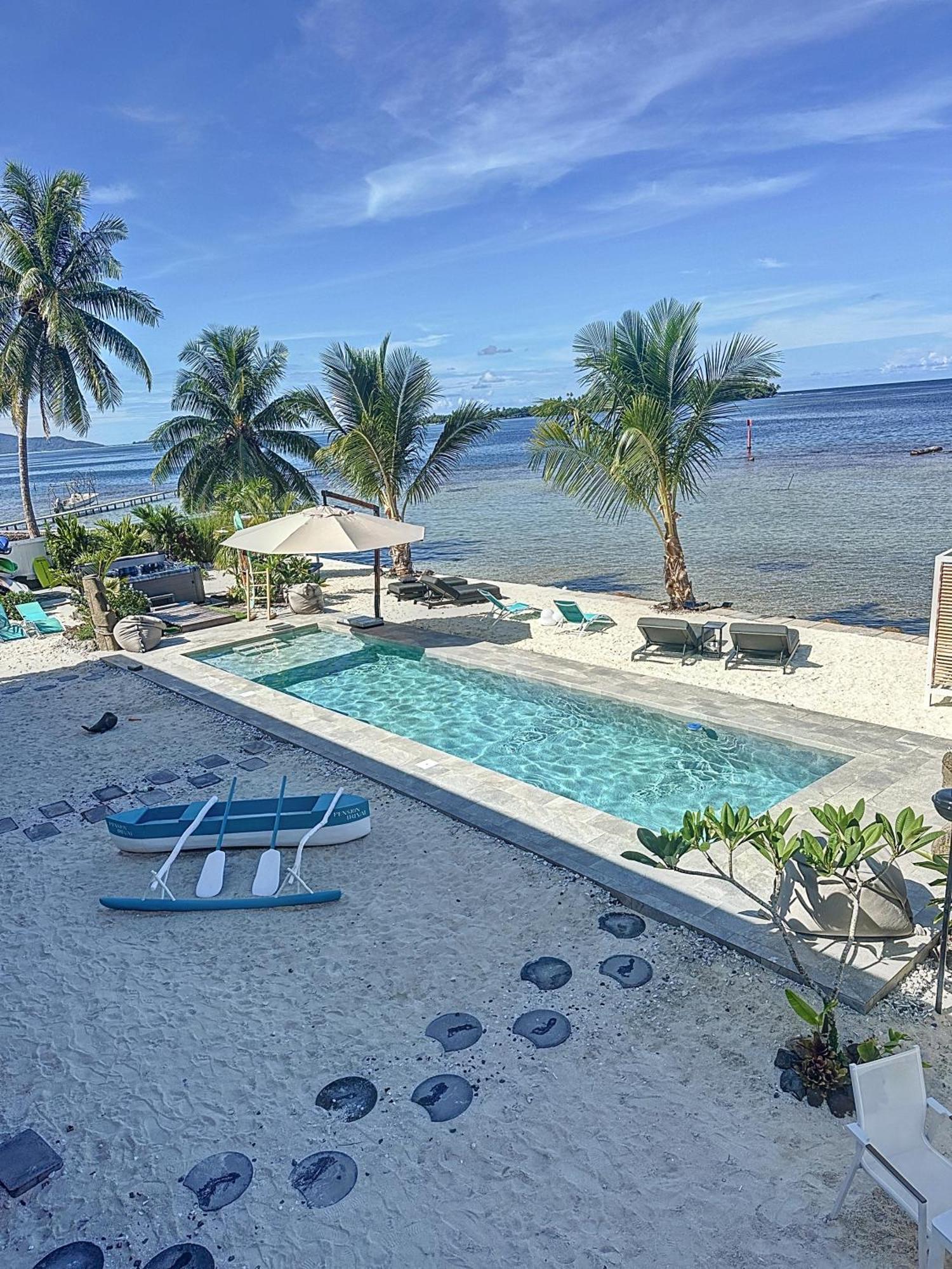 Pension Irivai, Appartement Uo Uo 3 Chambres Vue Mer อุตูโรอา ภายนอก รูปภาพ