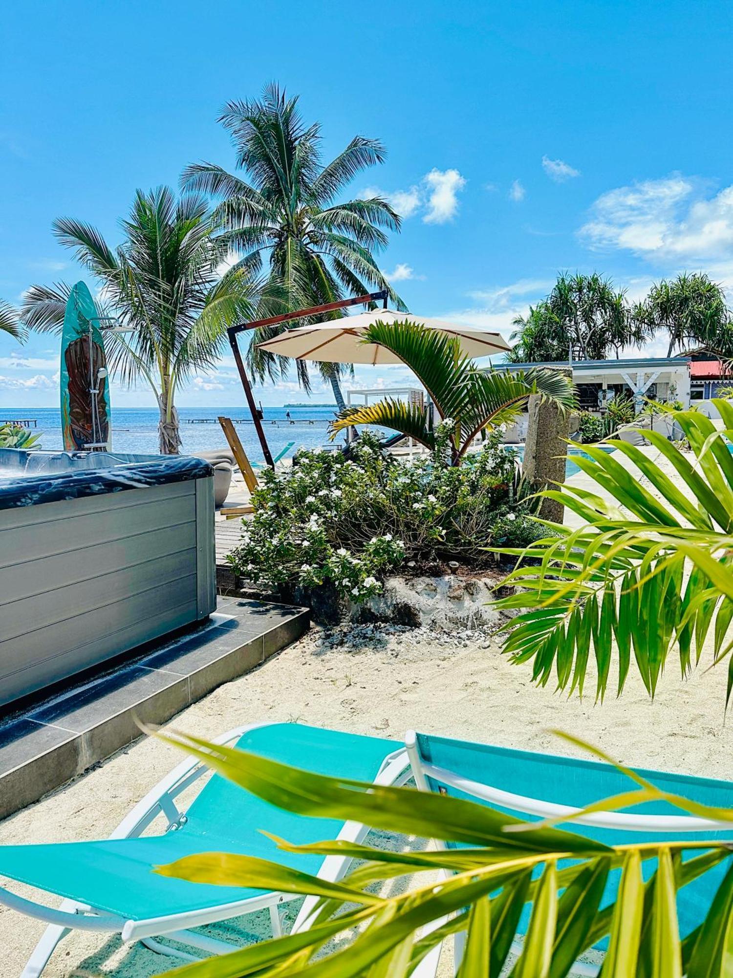 Pension Irivai, Appartement Uo Uo 3 Chambres Vue Mer อุตูโรอา ภายนอก รูปภาพ