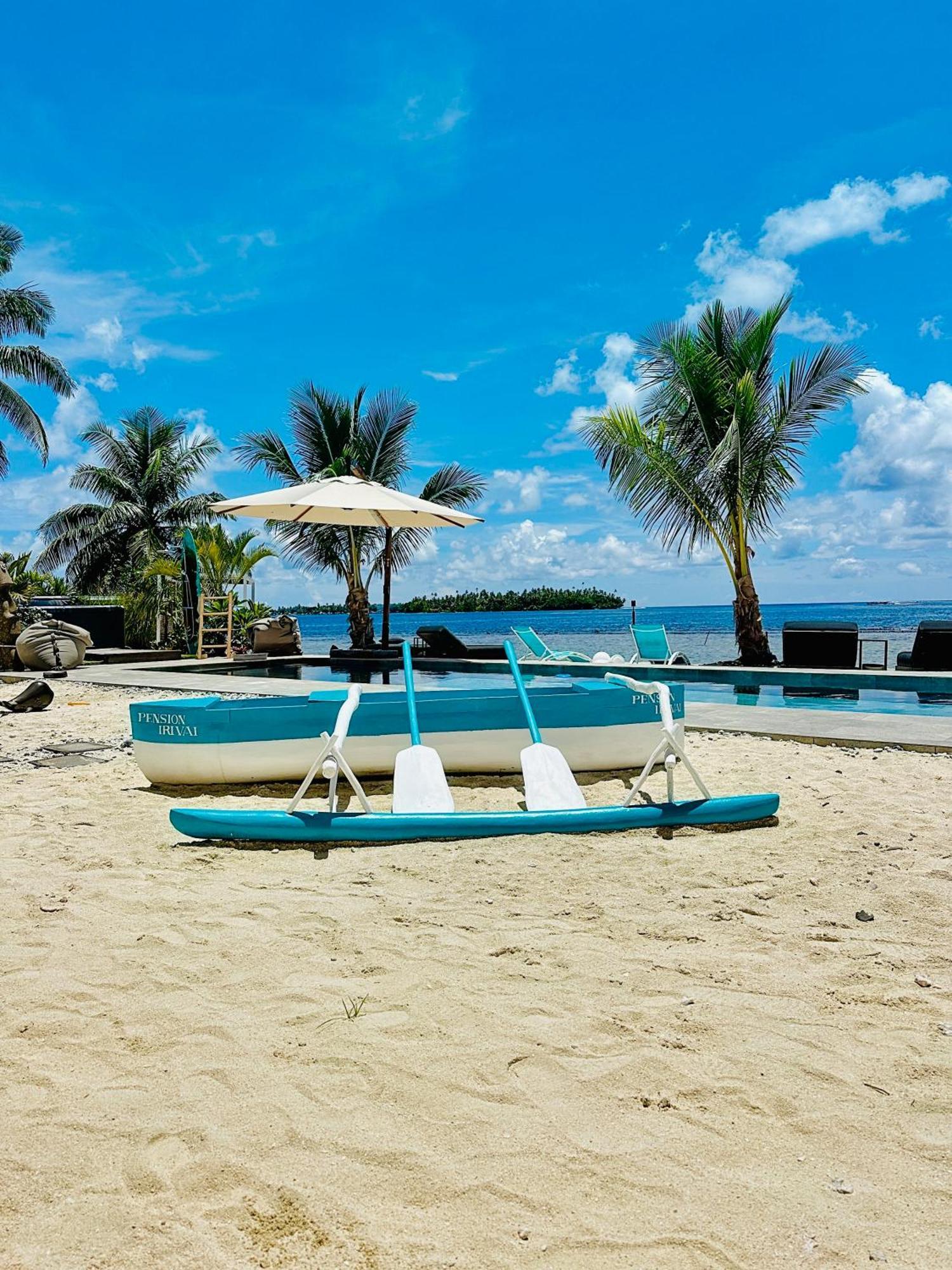 Pension Irivai, Appartement Uo Uo 3 Chambres Vue Mer อุตูโรอา ภายนอก รูปภาพ