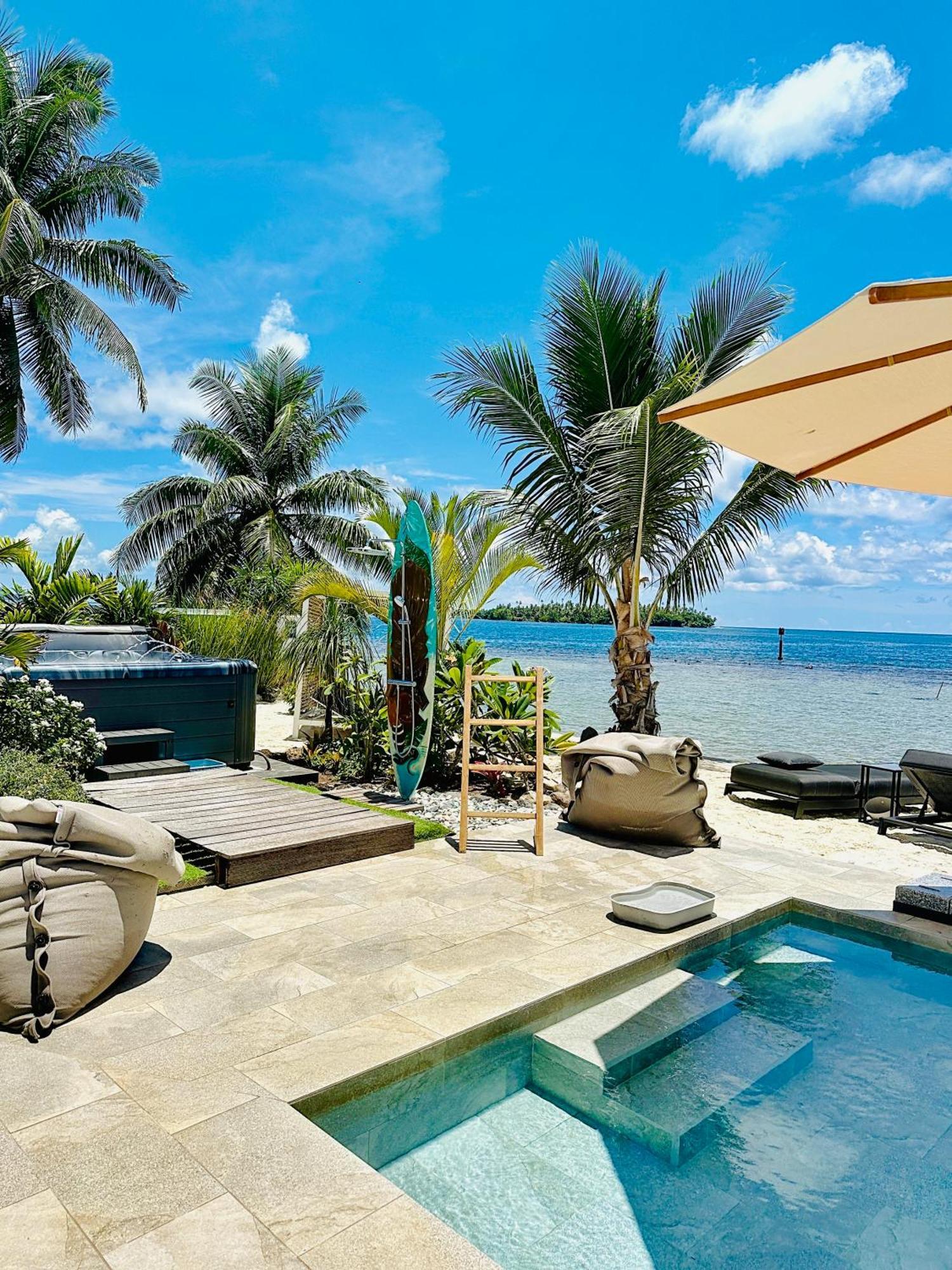 Pension Irivai, Appartement Uo Uo 3 Chambres Vue Mer อุตูโรอา ภายนอก รูปภาพ