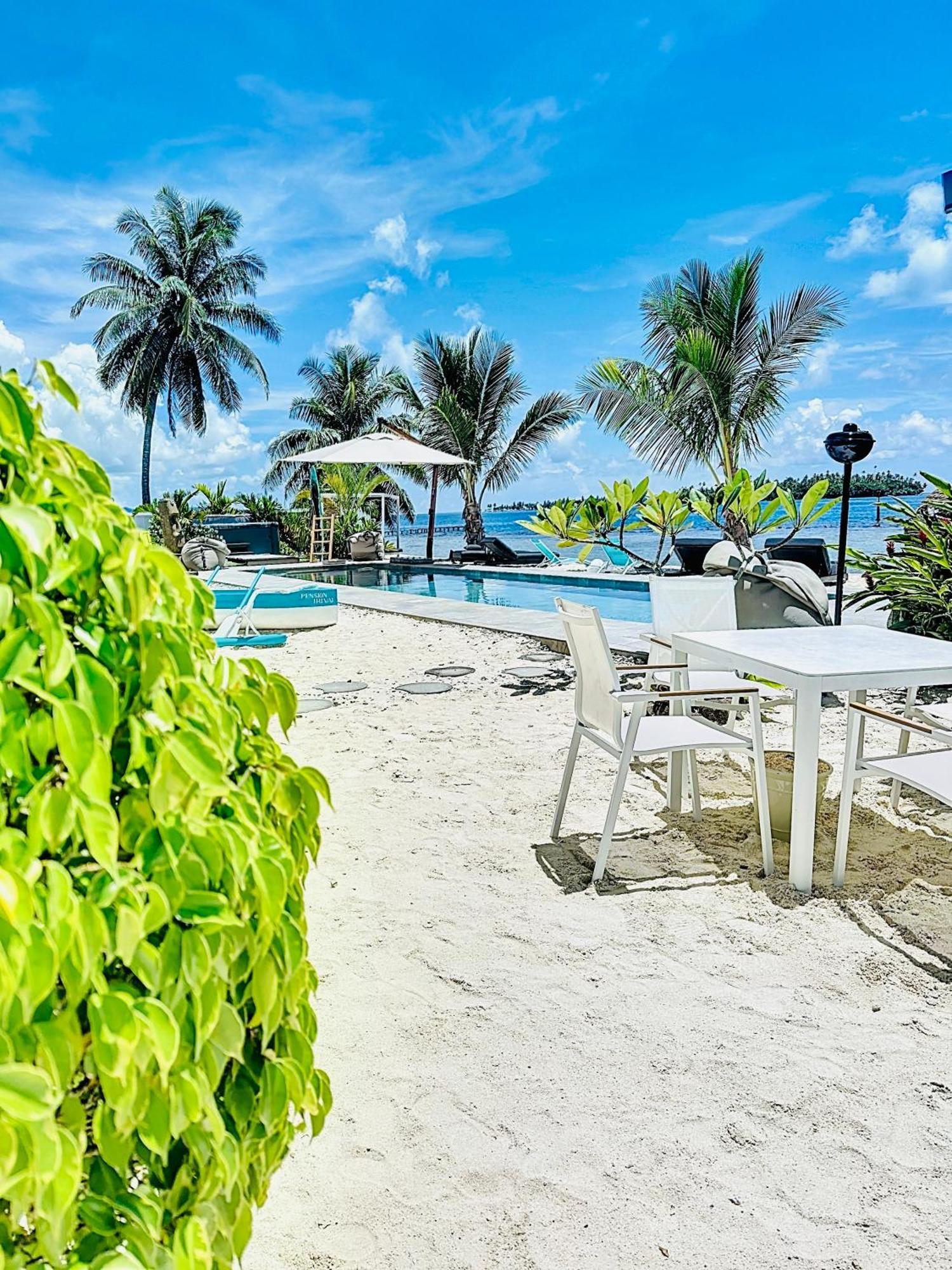 Pension Irivai, Appartement Uo Uo 3 Chambres Vue Mer อุตูโรอา ภายนอก รูปภาพ
