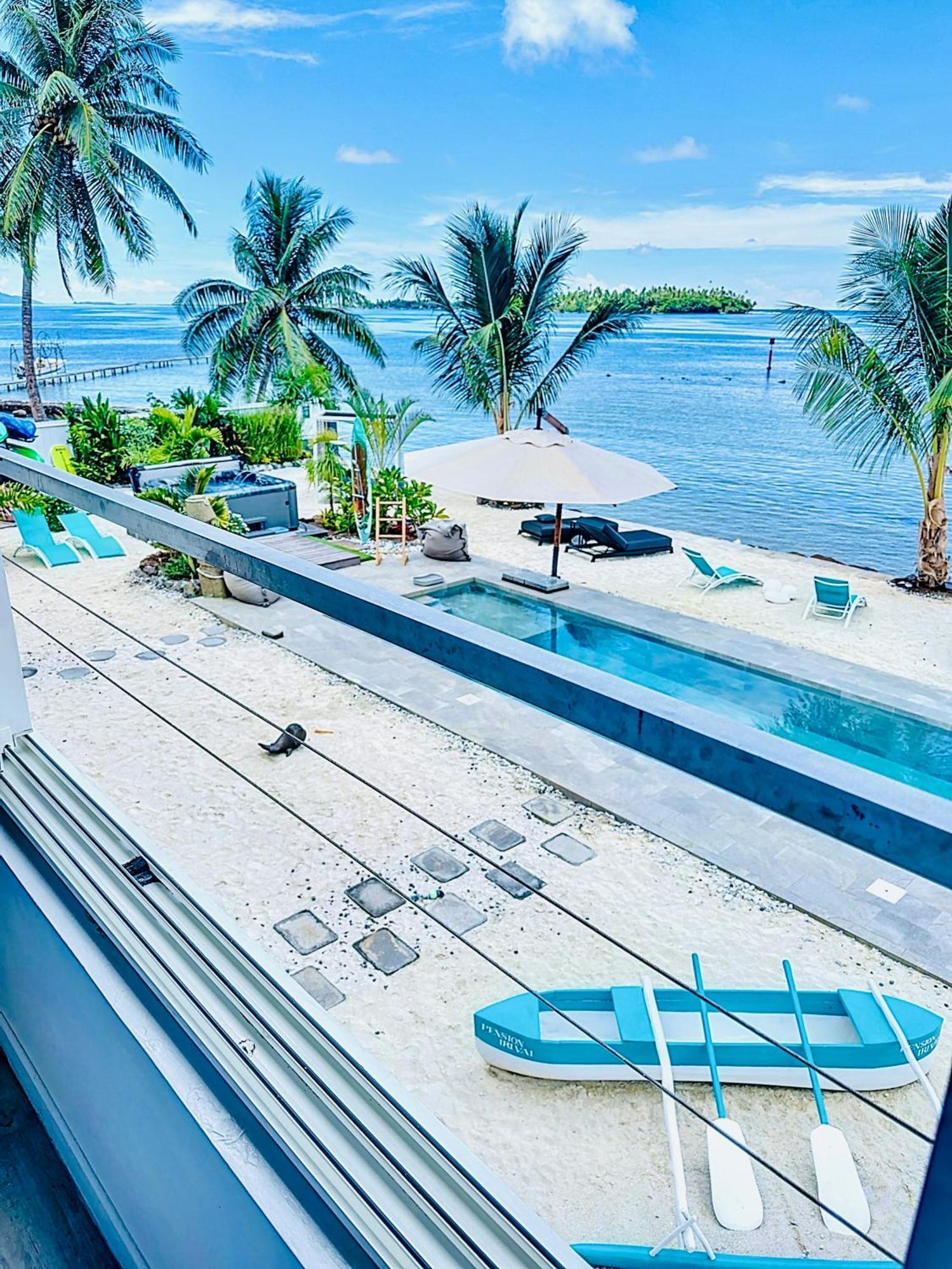 Pension Irivai, Appartement Uo Uo 3 Chambres Vue Mer อุตูโรอา ภายนอก รูปภาพ